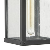 Dalton 13'' High 1-Light Outdoor Sconce - Textured Black