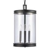 Mendoza 10.25'' Wide 3-Light Pendant - Matte Black