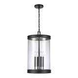 Mendoza 12.75'' Wide 4-Light Pendant - Matte Black