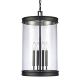 Mendoza 12.75'' Wide 4-Light Pendant - Matte Black