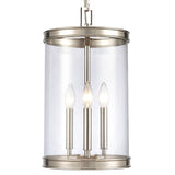 Mendoza 10.25'' Wide 3-Light Pendant - Polished Nickel