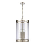 Mendoza 12.75'' Wide 4-Light Pendant - Polished Nickel