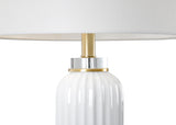 Samuel Ceramic Lamp - White