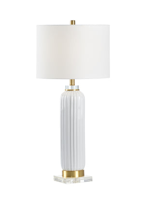 Samuel Ceramic Lamp - White