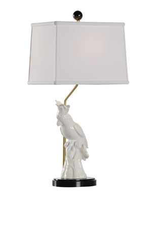 Hope Parrot Lamp - White