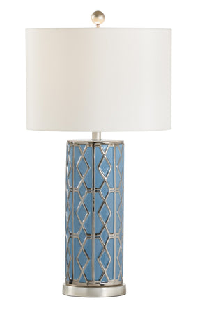 Andreu Lamp - Blue/Silver