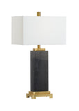 Black Kennedy Marble Lamp