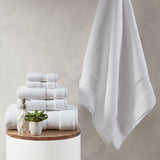 Madison Park Signature Splendor Glam/Luxury 100% Cotton 6Pcs Towel Set MPS73-434