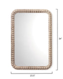 Jamie Young Co. Rectangle Audrey Mirror 6AUDR-RECTWH