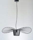 Bethel Black Single Pendant Lighting in Iron