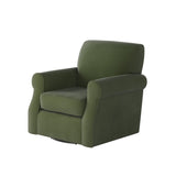 Fusion 602S-C Transitional Swivel Chair 602S-C Bella Forrest Swivel Chair