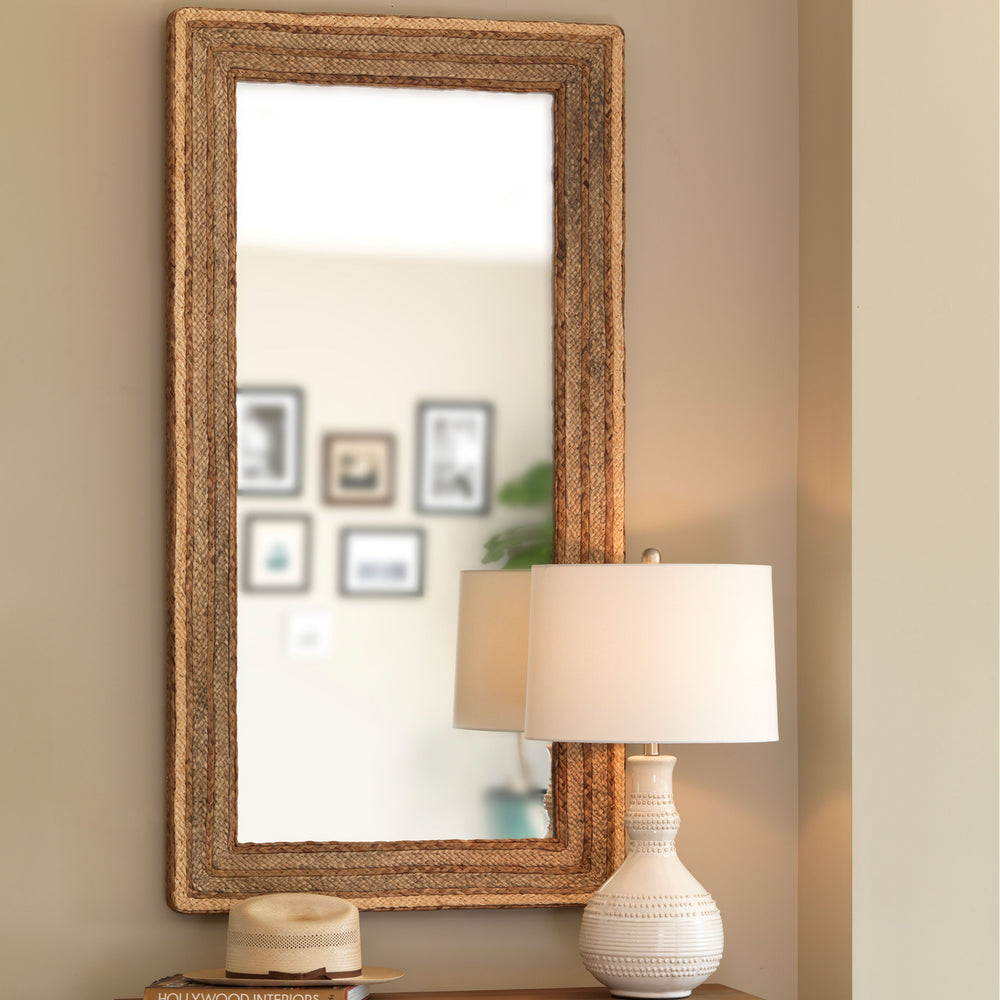 Jamie Young Co. Evergreen Rectangle Mirror 6EVER-RECTSG
