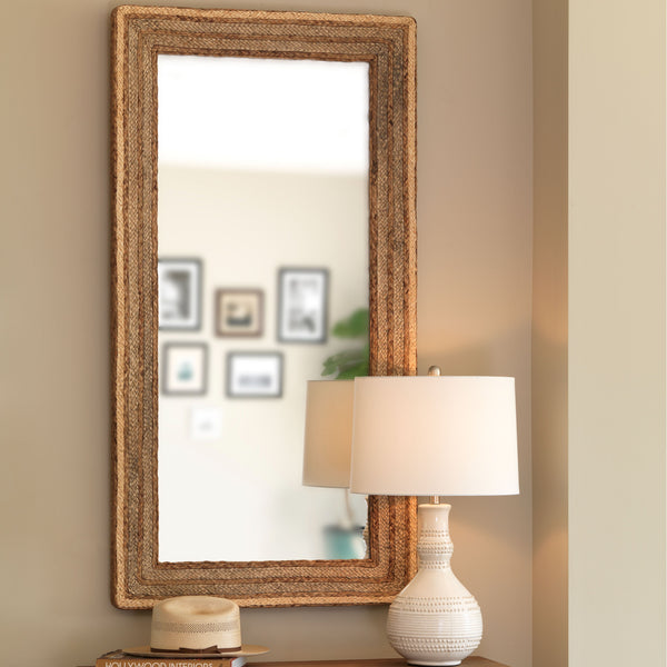 Jamie Young Co. Evergreen Rectangle Mirror 6EVER-RECTSG