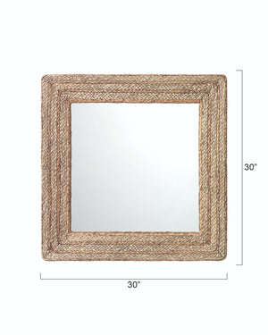 Jamie Young Co. Evergreen Square Mirror 6EVER-SQSG