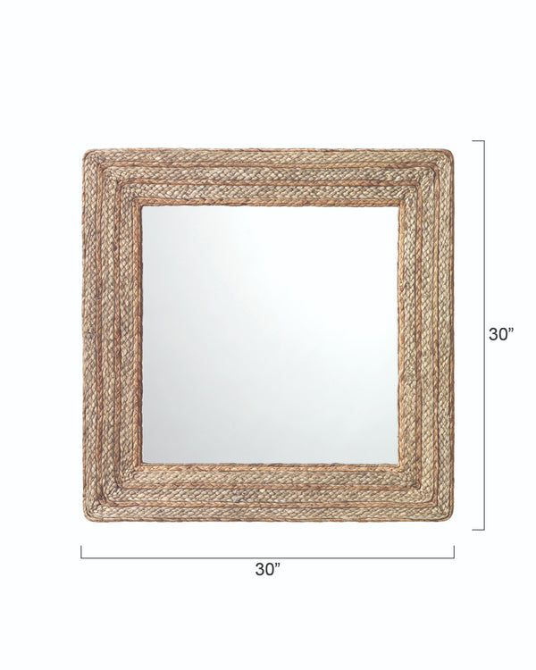 Jamie Young Co. Evergreen Square Mirror 6EVER-SQSG