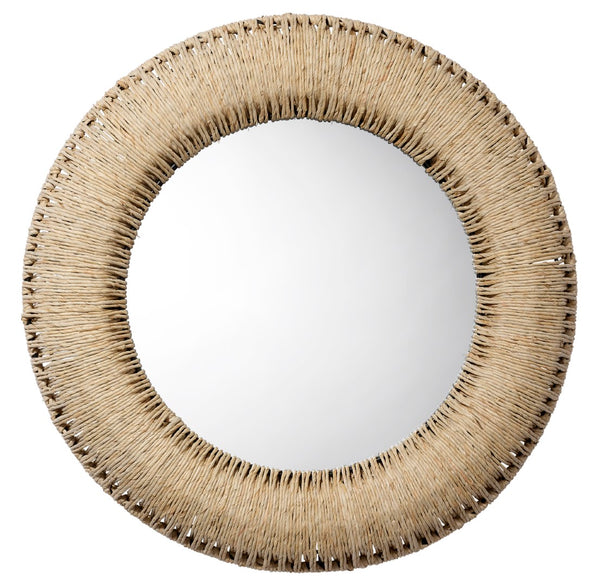 Jamie Young Co. Round Hollis Mirror 6HOLL-RNDOW