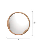 Jamie Young Co. Organic Round Mirror 6ORGA-MINA