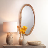 Jamie Young Co. Organic Oval Mirror 6ORGA-OVNA