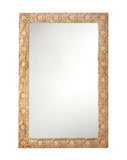 Relief Carved Rectangle Mirror