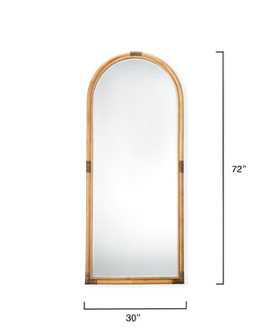 Jamie Young Co. Saltwater Floor Mirror 6SALT-FMNA