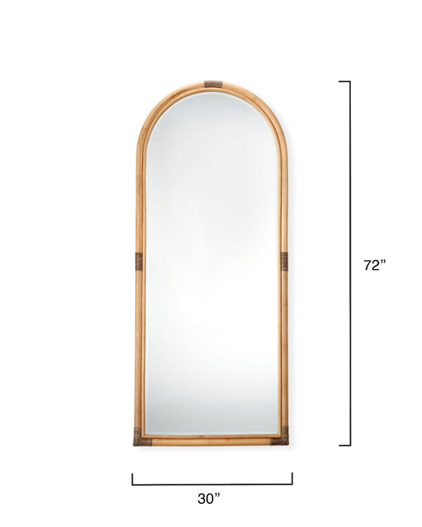 Jamie Young Co. Saltwater Floor Mirror 6SALT-FMNA