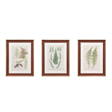 Lady Fern Collection Transitional 3Pc 16X22 Single Mat Set - Collection