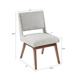 INK+IVY Boomerang Industrial BOOMERANG Dining  Side chair (set of 2) II108-0223
