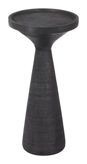 Zuo Modern Omni Mango Wood Modern Commercial Grade Side Table Black Mango Wood