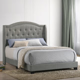 Rhyan Traditional Upholstered Full Bed