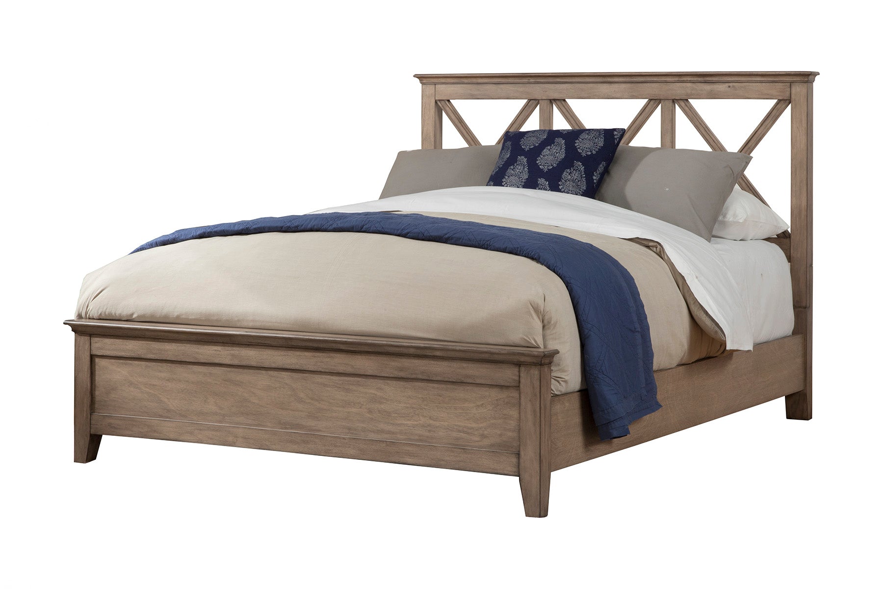 Alpine Furniture Potter Full Size Panel Bed - Thumbnail 3