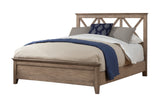 Potter Full Size Panel Bed, French Truffle