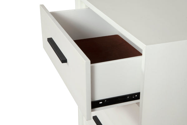 Nova Small Chest in Chic Chalk White - Fully Assembled Mahogany with Felt Lined Drawer & Glides