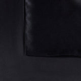 Madison Park Silk Glam/Luxury 100% Mulberry Single Pillowcase Black Standard MPT21-0126