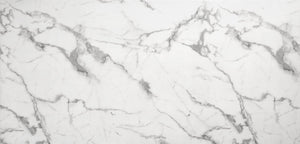 Zuo Modern Atlas Composite Stone, Stainless Steel Modern Commercial Grade Dining Table White, Silver Composite Stone, Stainless Steel