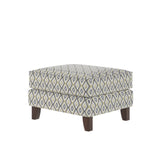 Fusion 703 Transitional Accent Chair Ottoman 703 Doozie Dijon Cocktail Ottoman