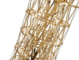 Bethel Gold LED Floor Lamp in Stainless Steel