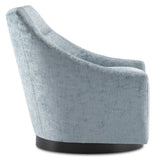 Pryce Cerulean Swivel Chair