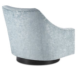 Pryce Cerulean Swivel Chair