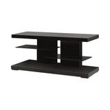 Contemporary 2-shelf TV Console