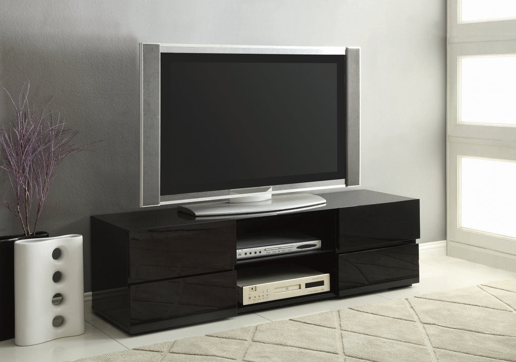 Contemporary 4-drawer TV Console