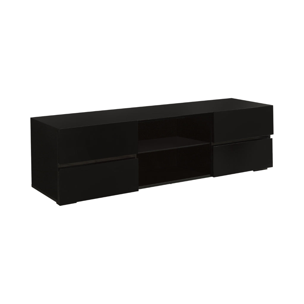 Contemporary 4-drawer TV Console