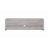 Casual 2-door TV Console Grey Driftwood