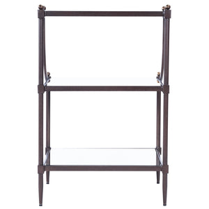 Butler Specialty Peninsula Mirror & Bronze Side Table 7015025