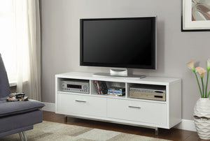 Contemporary 2-drawer Rectangular TV Console