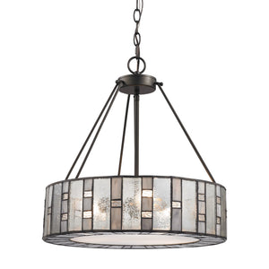 Ethan 18'' Wide 3-Light Chandelier - Tiffany Bronze