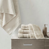 Madison Park Signature Turkish Transitional 100% Cotton 6Pcs Bath Towel Set MPS73-318