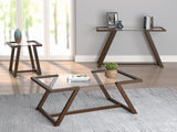 Monrovia Contemporary Square End Table Cinnamon