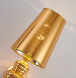 Bethel Polished Gold Wall Sconce in Steel