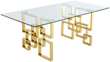 Pierre Glass Contemporary Dining Table