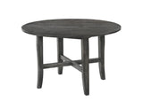 Kendric Farmhouse Dining Table Rustic Gray (WD Grey) 71895-ACME